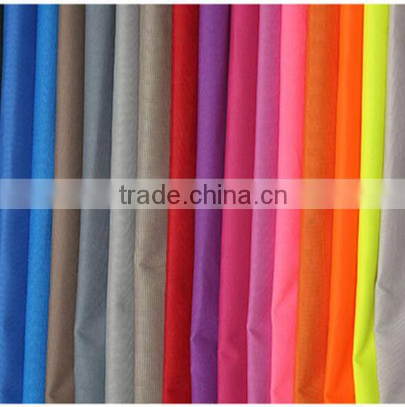 wholesale new textile waterproof polyester taffeta fabric for umbrella, lining, tent, raincoat
