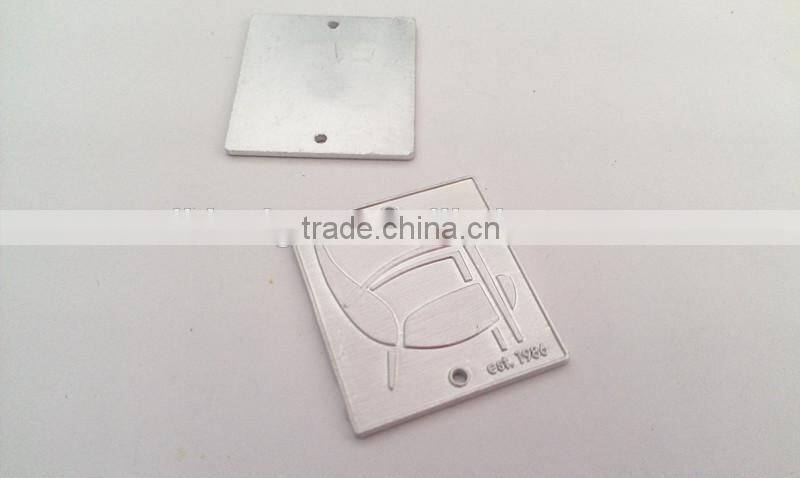 garment tag,metal nameplate,metal badge for clothes