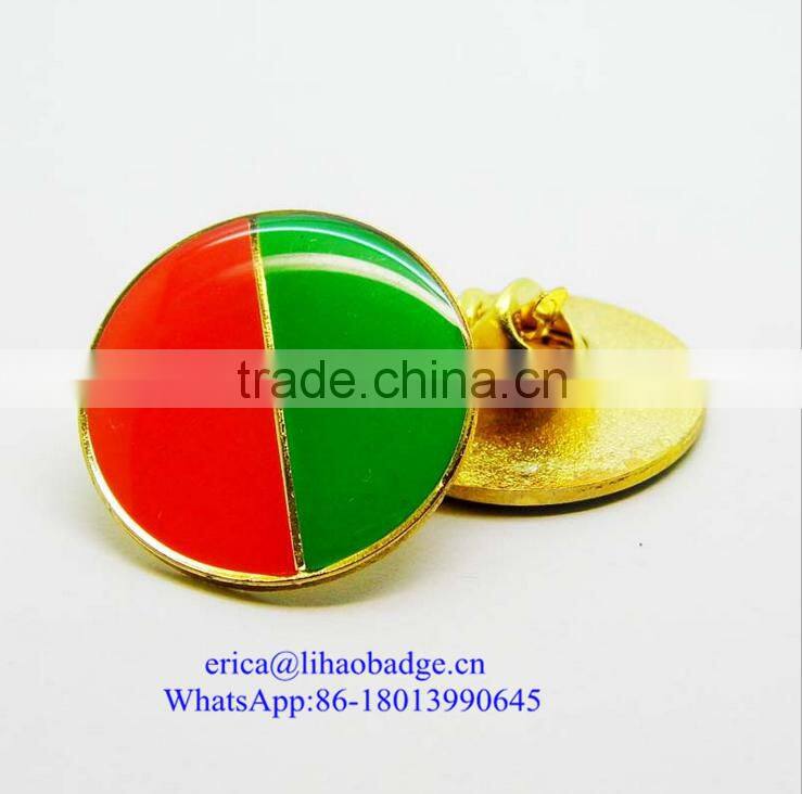 Custom Cheap Soft enamel Metal Security Badges Lapel Pin No Minimum