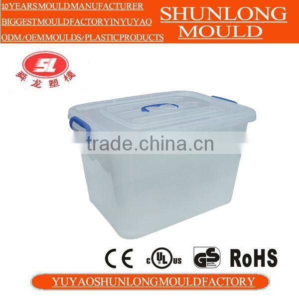 Yuyao Shunlong high quality HDPE/PP stackable plastic box mould
