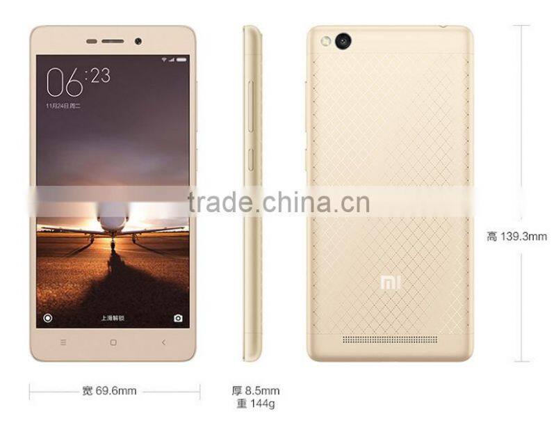 2016 Xiaomi Redmi 3 Pro 32GB Prime 5.0 Inches OctaCores 3GB RAM 16GB ROM Mobile phone best price