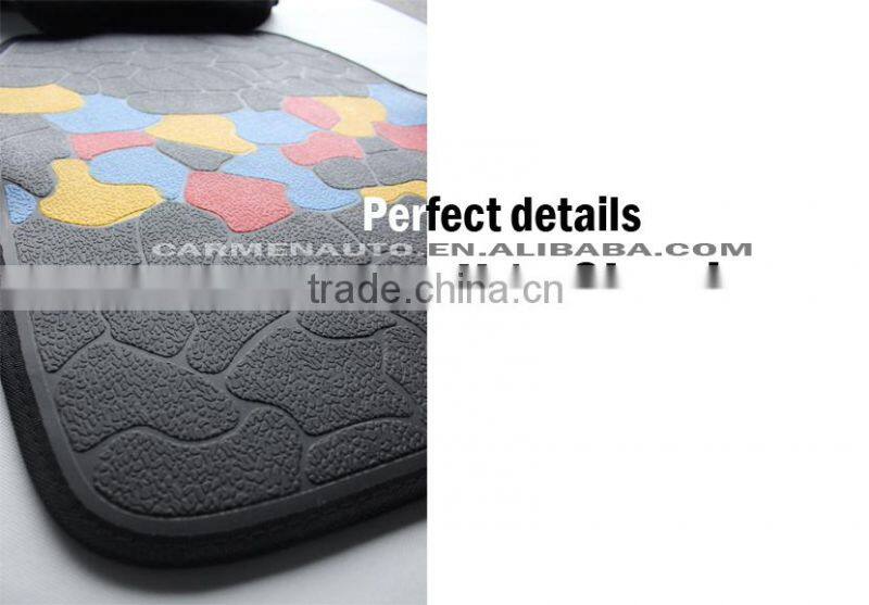 carpet car mats/rubber car mats/double-side design