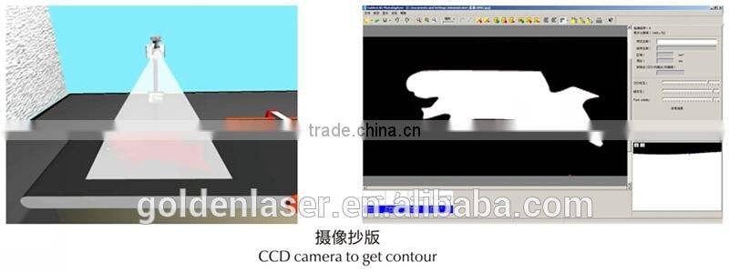 Flat Bed Co2 Genuine Leather Laser Cutting Machine Price