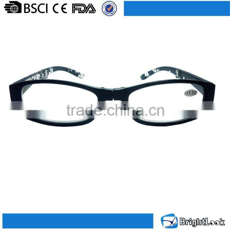 Cheap antique beautiful women colorful amber frame adjustable temple foldaway spectacle reading glasses frames plastic