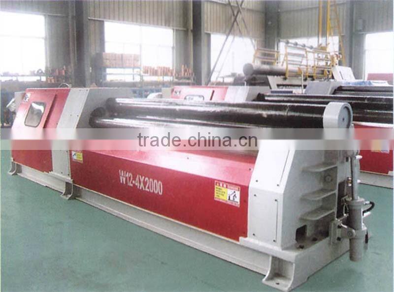 W12 8x2000 Hydraulic plate rolling machine