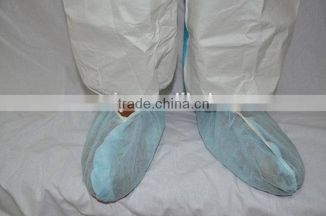 white disposable coverall/coverall/workwear coverall with hood