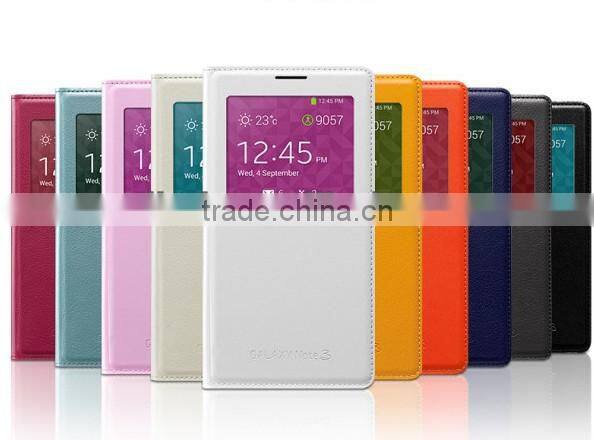Single Window Flip Cover With IC, for Samsung Galaxy Note 3 IC