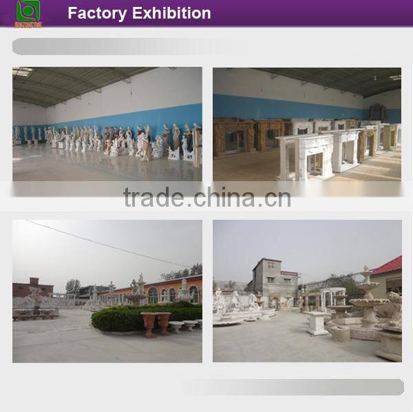 Hand Carved Life Size White Marble David Statue