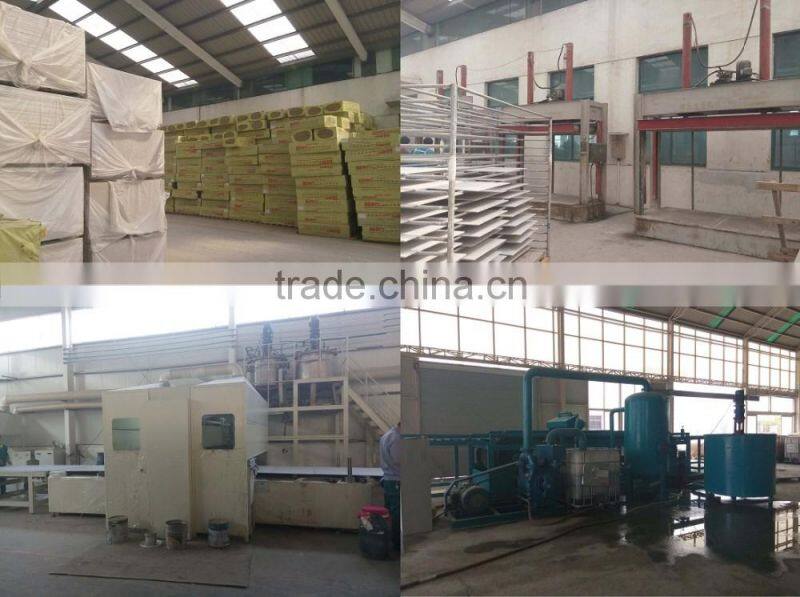Fireproof Wall Cladding Decoration Board Interior Glass Fiber Composite Thermal Insulation Mgo Board