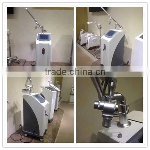 2016 new professional Glass RF pipe 10600nm co2 laser 40w co2 fractional laser beauty device