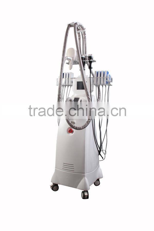 5 in1 newmeir lipo laser multi polar RF cavitation cryolipolysis vela shape