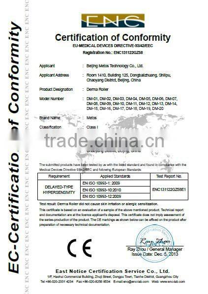 Wholesale 192/200/540/1080/1200 needles micro needle dermaroller CE