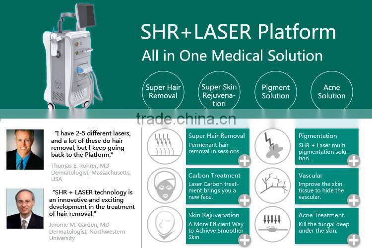 Factory Price Promotion Advanced 3 Handles Permanent Hair Removal IPL Shr Machine