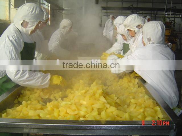 canned yellow peach halves dices slices syrup