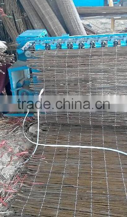 Bamboo Curtain Weaving Machine | Straw Knitting Machine