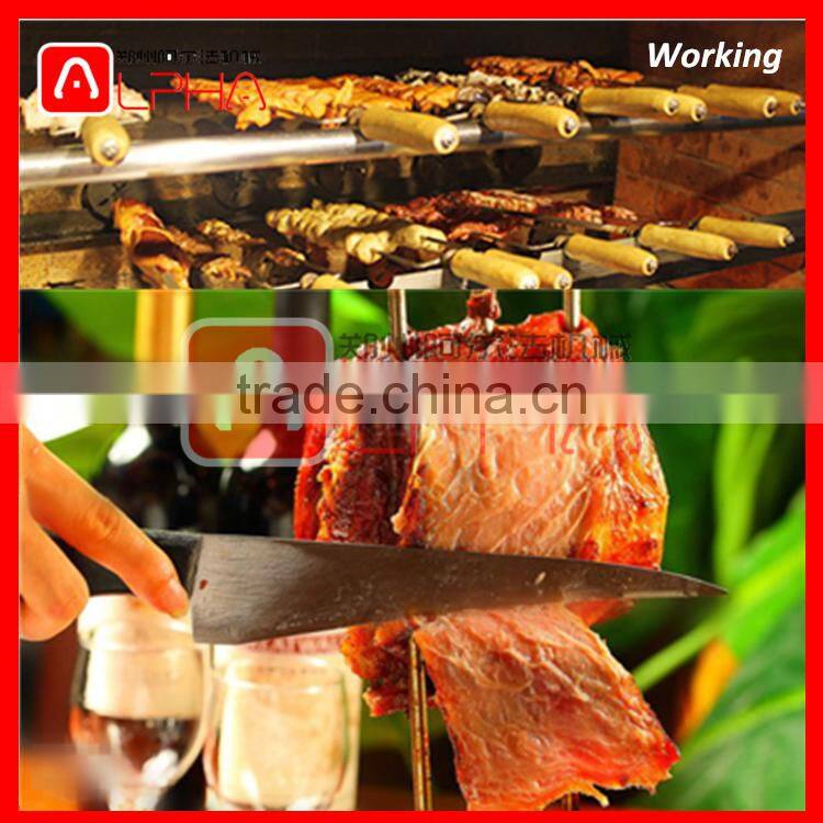 Hot Sale Brazilian Gas Barbecue Grill Machine/Gas Grill
