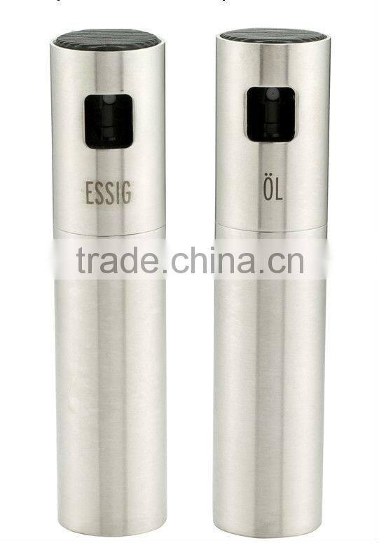 100ml press stainless steel oil and vinegar sprayer