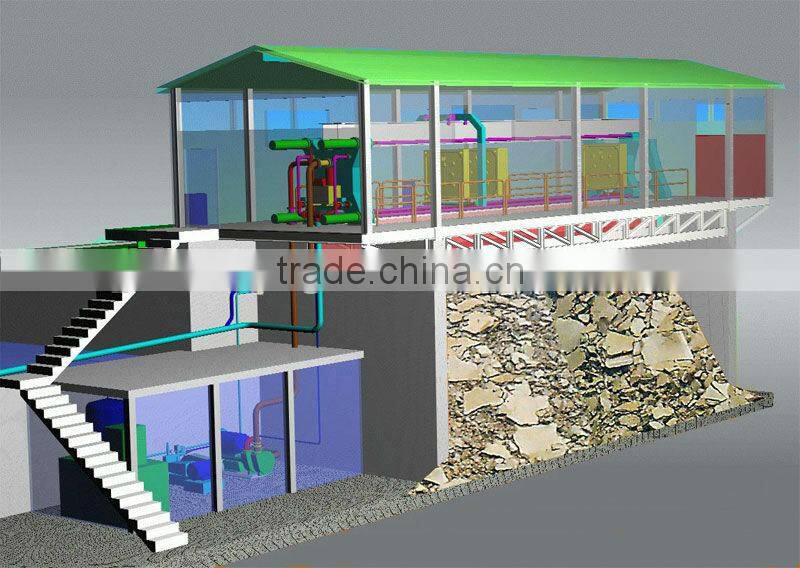 Semi-automatic membrane filter press machine equipment
