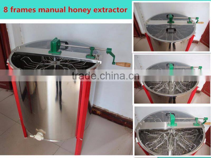 2016 Beekeeping Electronic Manual 8 frames honey extractor 8 frame stainless steel honey extractor