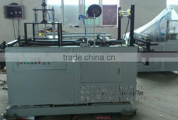 Plastic decorating dog food plate making machine