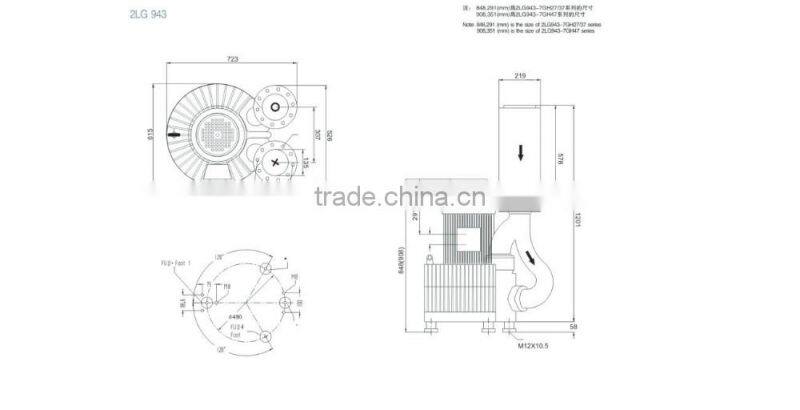 High Quality Vacuum Pump Aquaculture Root Blower