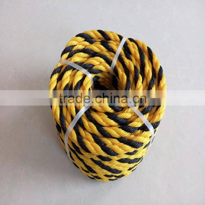PP/PE TIGER MARK ROPE YELLOW AND BLACK