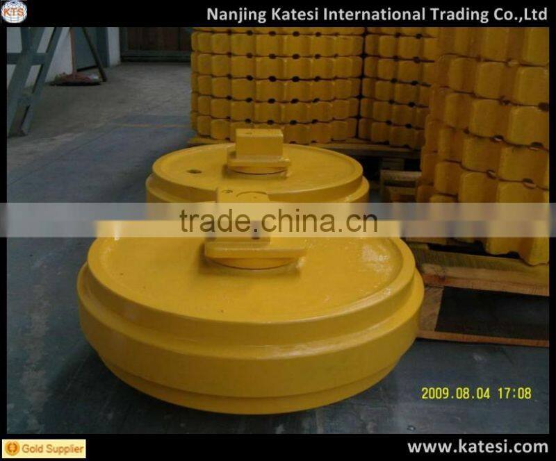 Bulldozer Parts Front Idler Idler Roller Welding Machine Idler Roller Conveyor