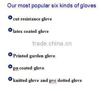 Nitrile coated glove