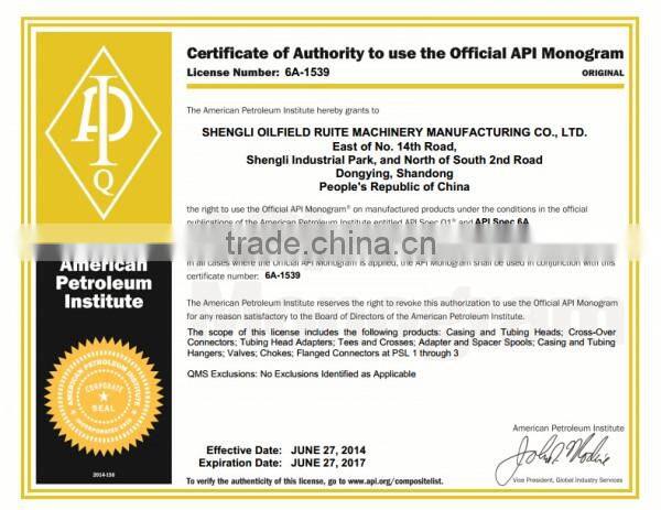 global valve DN2 to 14 for oilfield