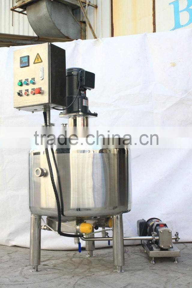 500L fruit juice mixing tank with mixer