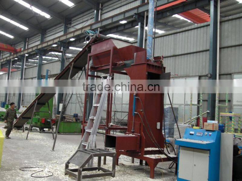 Automatic performance!!! packing machine for wood shaving