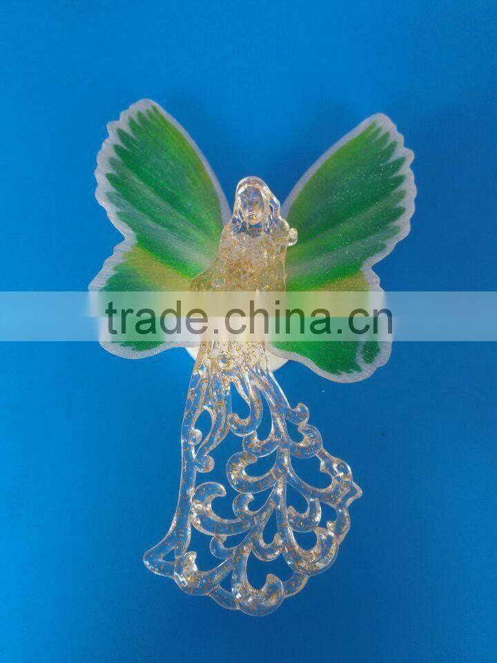 2015 newest chrismas angel fiber optic chrismas angel led angel chrismas decoration angel color changing led angel gift angel