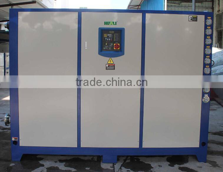 industrial scroll water chillers packaged water cooled chillers