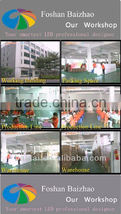 LED flower pot snake shape