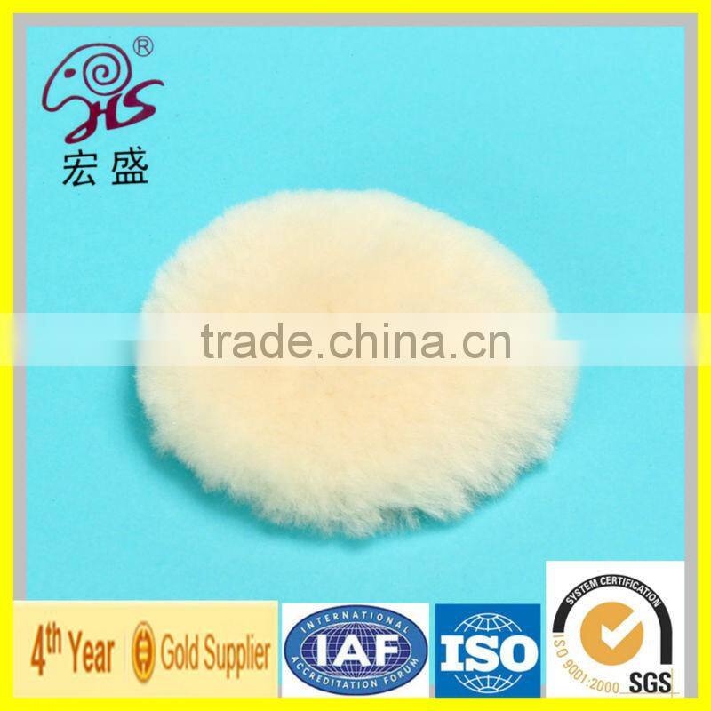 2016 new product China factory Sheep Wool Single sided nylon tape 3m Polishing Pad high quality
