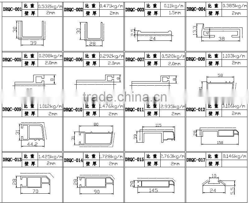 OEM anodized aluminum car roof rack carrier