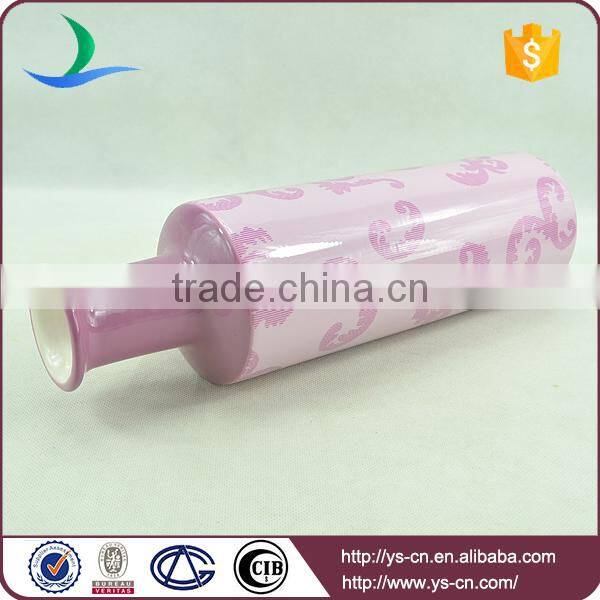 Beautiful ceramic decal decorative vase