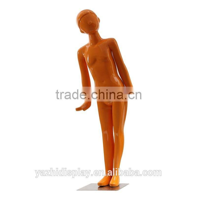 Lovely and active child full body mannequin for window display