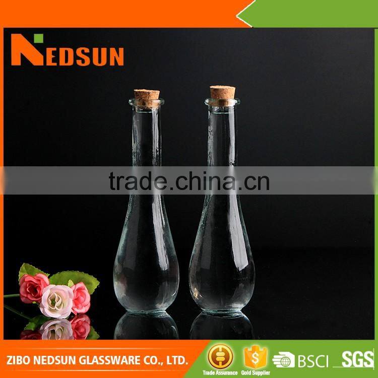 New design marasca glass bottle olive oil bottle