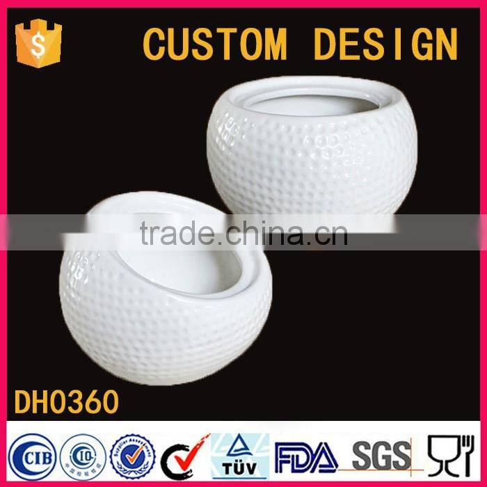 Customized logo ceramic spice container