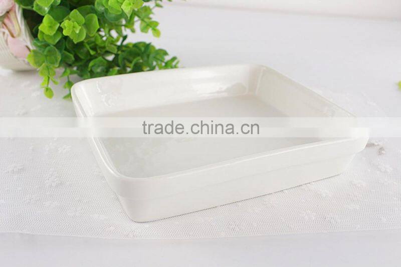 Hospitality hotel supply baking accessories stoneware bakeware pan