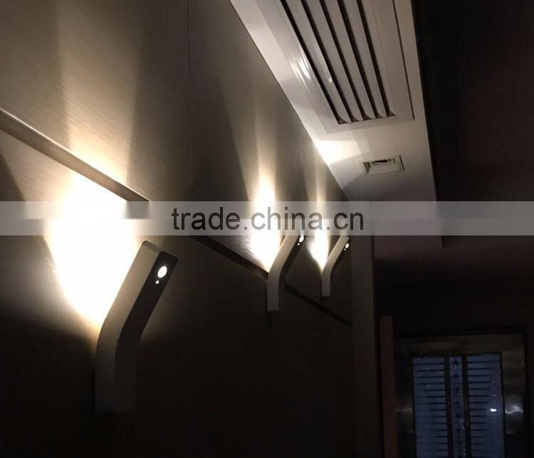 Newest Arrival Bowing Shape Human Body Induction Night Lamp, USB Power Supply Infrared Induction Lighting Control By Light