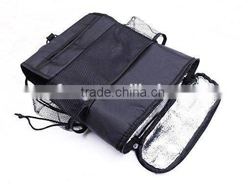 Car seat-back Organizer with cooler bag/organizer for car