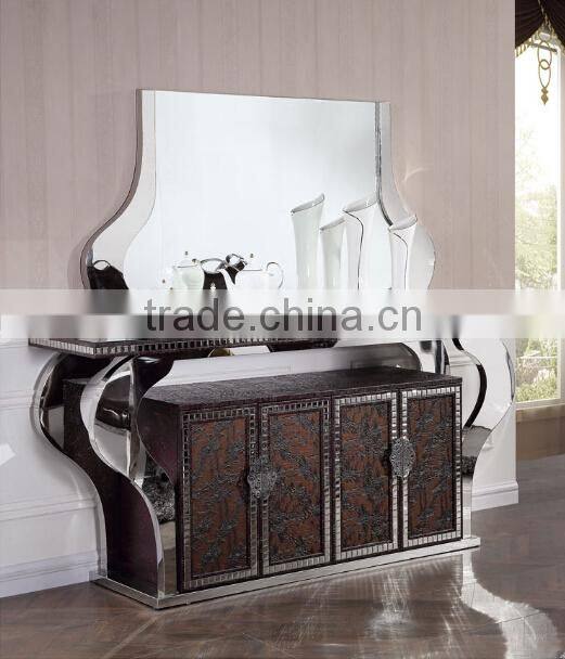 living room furniture / 2015 new design coffee leather cabinet kitchen F108