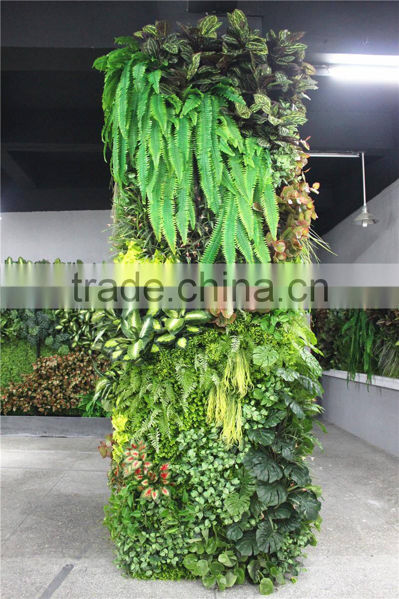 stickers home garden deco 300cm tall indoor or outdoor artificial plain green climbing column plant wall Ezwq10 1018