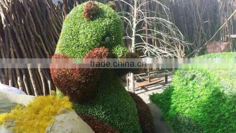 Homes better goods gardens decorative edging 3ft to 17ft Height outdoor simulation plastic green grass statue wall ELD06 2701
