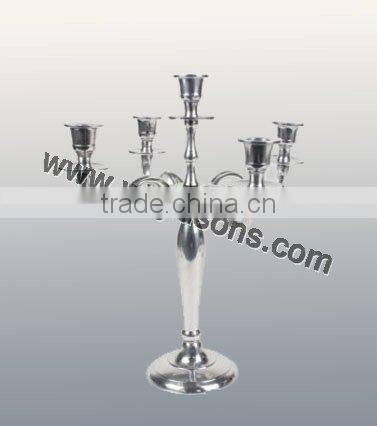 Wedding Candelabra in Silver Finish