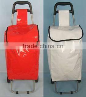 Lightweight Folding 2 Wheel Shopping Trolley Travel Bag