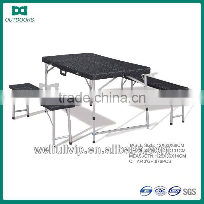 Camping beach picnic dining plastic foldable table