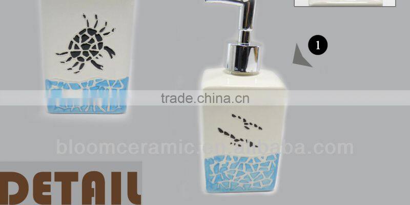 Ceramic bathroom set for wholesale